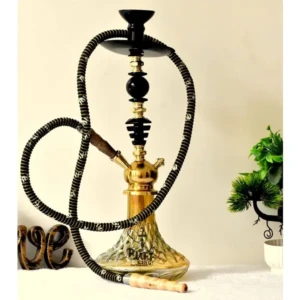 Hookah Pot Set Stylish Decorative Flavour Sheesha Glass Pot for Home Decor and Refreshment.1