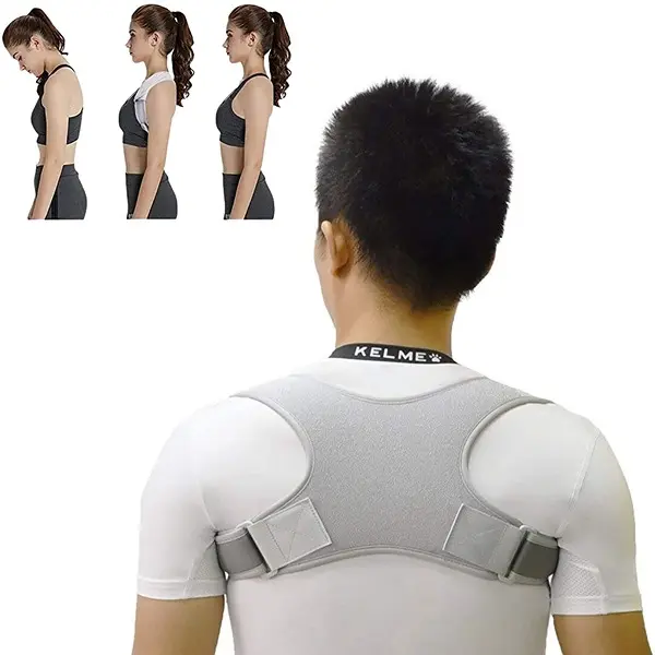 Humpback Posture corrector for men women Adjustable Back Shoulder support belt shoulder posture correction strap Posture corrector for Clavicle 1