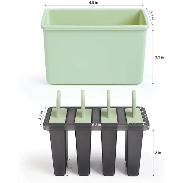 Ice Cream Mould, Ice Lolly Popsicle Mold Home Handmade Ice Cream Pop Frozen Useful Kitchen Ice Cream Tool Popsicle Maker Lolly Mold Tray5