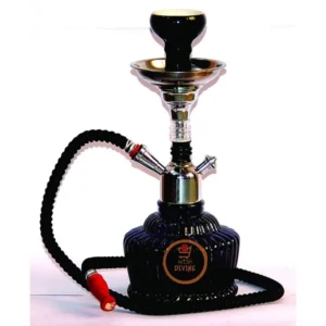 Luna Hookah Pot Maroon (Height 22 Inches)1