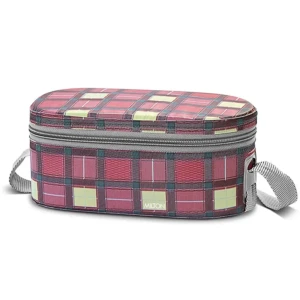Milton Corporate Lunch Stainless Steel Containers Set of 3, Maroon