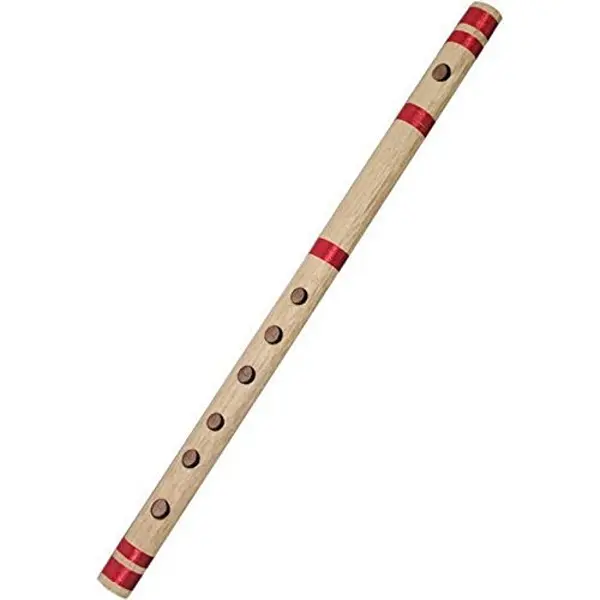 Musical Indian Bansuri Flute - B Scale bamboo fipple flute1