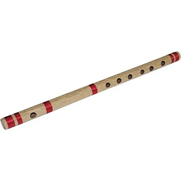 Musical Indian Bansuri Flute - B Scale bamboo fipple flute2