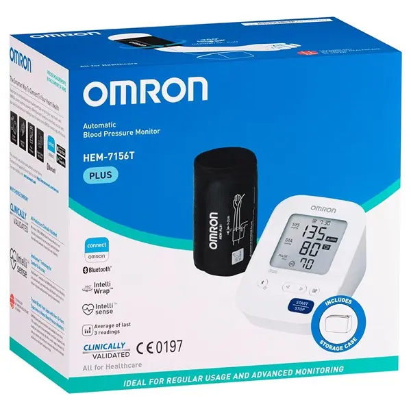Omron HEM 7156 T Digital Blood Pressure Monitor All Arm Sizes 2