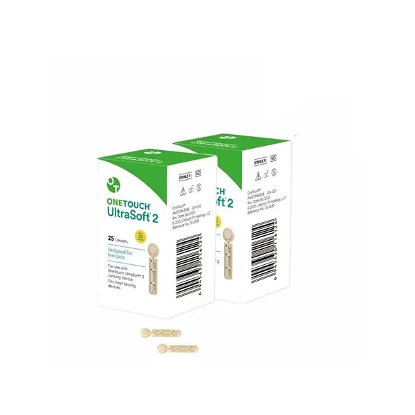 OneTouch UltraSoft 2 Lancets Pack of 50 Lancets For OneTouch UltraSoft & UltraSoft 2 Lancing Device 1