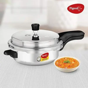 Pigeon Aluminium Pressure Pan Senior with Outer Lid, 6-Litres, Silver
