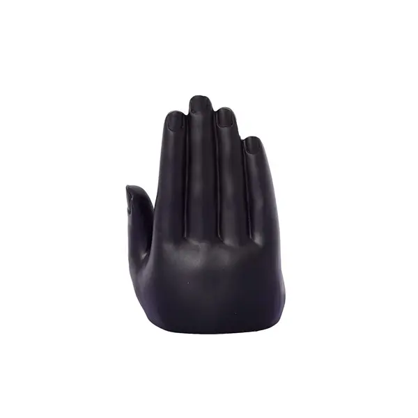 Polyresin Golden Handcrafted Palm Buddha Polyresin Showpiece 6