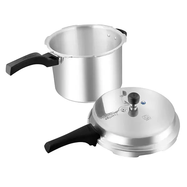 Prestige Deluxe Plus Induction Base Aluminium Pressure Cooker, 10 Litres3