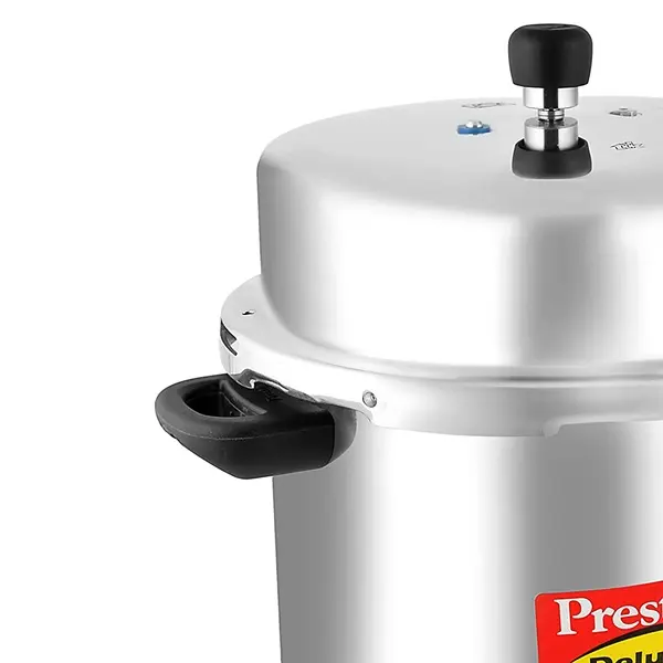 Prestige Deluxe Plus Induction Base Aluminium Pressure Cooker, 12 Litres4