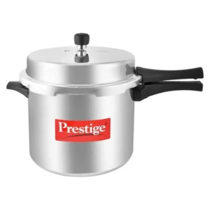 Prestige Popular Aluminium Pressure Cooker, 10 Litres, Silver1