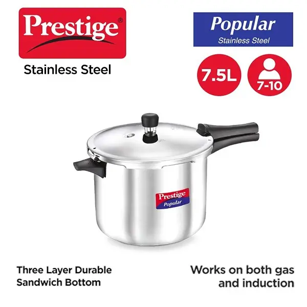Prestige Stainless Steel Popular 7.5 LTR2