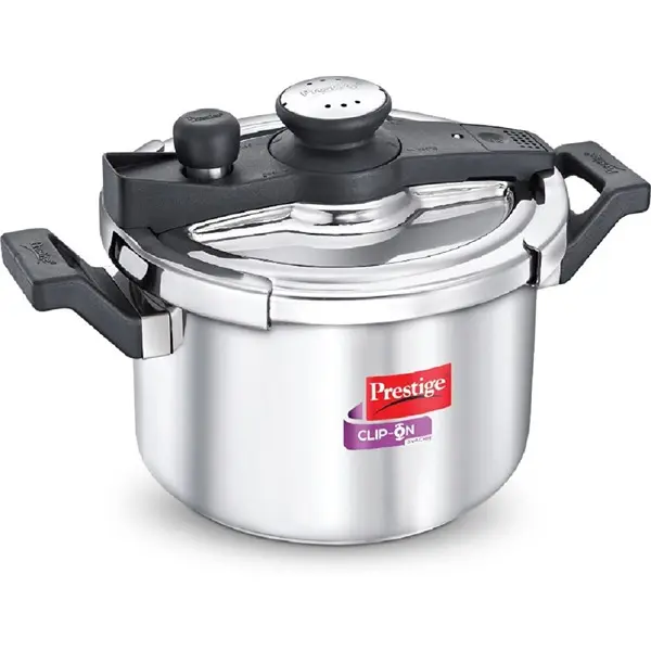 Prestige Svachh Clip-on 5 Litre Stainless Steel Pressure cooker1
