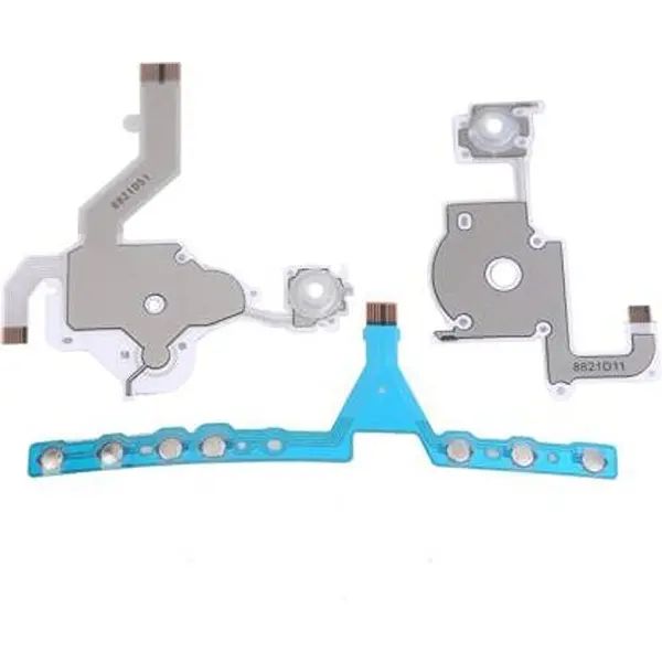 Replacement Repair Home Volume Button D-Pad Action Key Left Right Ribbon Cable for Sony PSP 2000 1