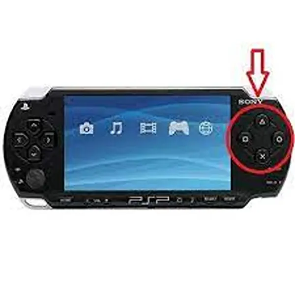 Replacement Repair Home Volume Button D-Pad Action Key Left Right Ribbon Cable for Sony PSP 2000 3