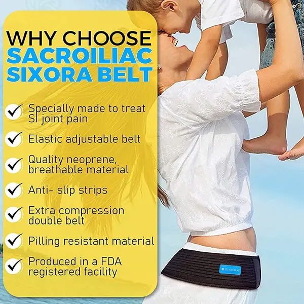 Sacroiliac Si Joint Support Belt for Women and Men4