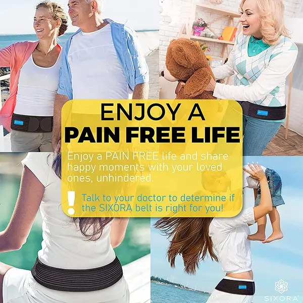 Sacroiliac Si Joint Support Belt for Women and Men6