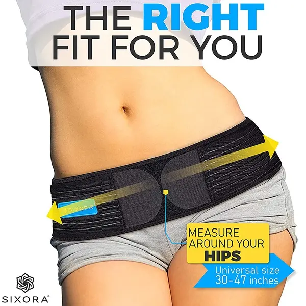 Sacroiliac Si Joint Support Belt for Women and Men7