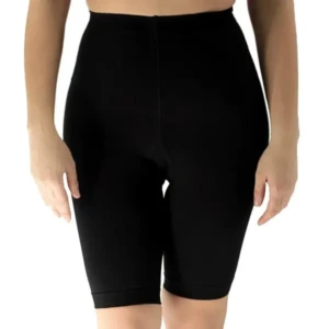 Sports Plus Size Compression Shorts 20-30mmHg Black1
