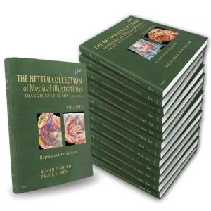 The Netter Collection of Medical Illustrations Complete Package (Netter Green Book Collection) Hardcover 1