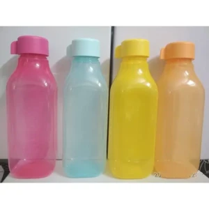 Tupperware. Eco water bottle 1 litre capacity square shape 4pcs1