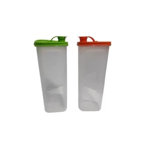 Tupperware Fridge Bottle Pitcher Slim Line 2l 2pc1