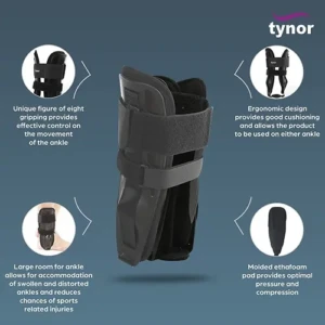 TYNOR Ankle Splint – Universal 1pc