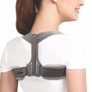 Tynor Clavicle Brace with Fastening Tape Grey M 1pc1