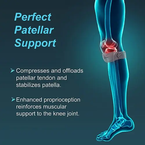 Tynor Patellar Support, Grey, Universal Size 1pcs4