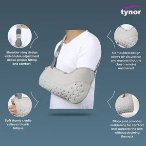 Tynor Pouch Arm Sling (Urbane, M) 1pc