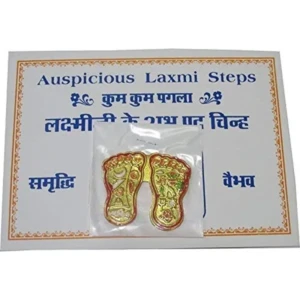 Vastu Auspicious Lakshmi Pagla Charan Paduka 2 Pairs 1 StoreEla.com