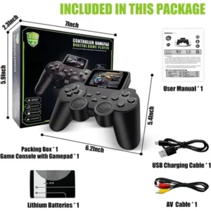 Video Games for Kids 500 in 1 Controller Gamepad, Retro Gaming Console, Gameboy Age 7 Handheld Gaming Console