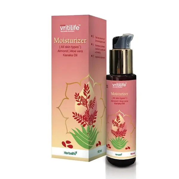 Vritilife Face Wash (100ml) and Moisturizer (100ml) Combo, Aloe Vera, Almond, Neem, Turmeric, Kanaka Oil, For all Skin Types, 100% Organic 3