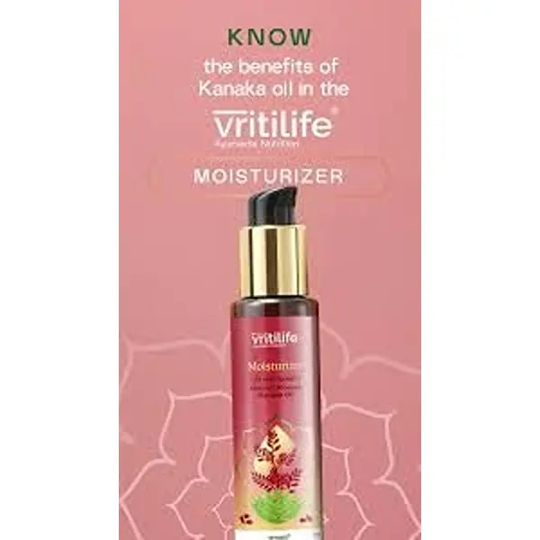 Vritilife Face Wash (100ml) and Moisturizer (100ml) Combo, Aloe Vera, Almond, Neem, Turmeric, Kanaka Oil, For all Skin Types, 100% Organic 4