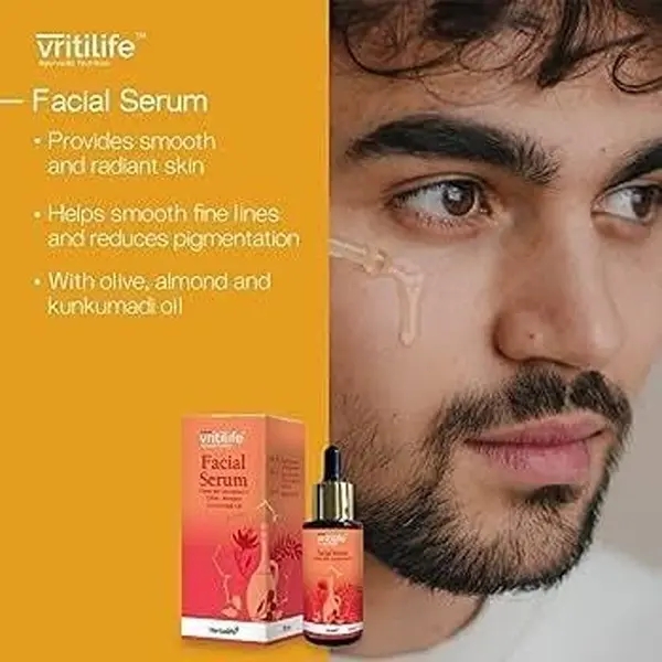 Vritilife® Facial Serum For All Skin Types, 30ml, Deep Nourishment 2