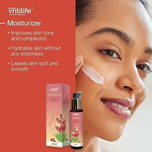 Vritilife Skin Care Set of 3, Facial Cleanser, Toner, Moisturiser, 300ml 4