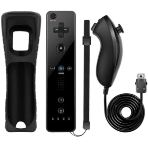 Wii Remote With Nunchuk for Wii Console (Black)
