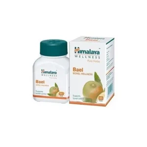 100% New Himalaya Herbals Healthcare Bael 60 Tablets Supports Bowel Wellness