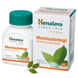 Himalaya Herbal Meshashringi TABLETS 60tab Helps prevent fatty acid accumulation