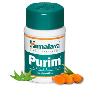 Himalaya Herbal Purim 60 Tablets The natural therapy for healthy skin