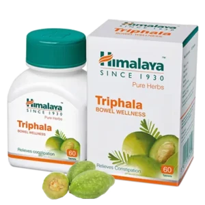 Himalaya Herbal Triphala TABLET 60tab relieve constipation and promotes bowel wellness