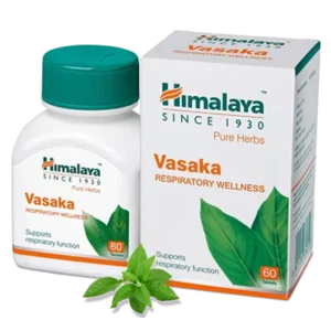 Himalaya Herbal Vasaka TABLETS 60Tab Promotes overall respiratory wellness